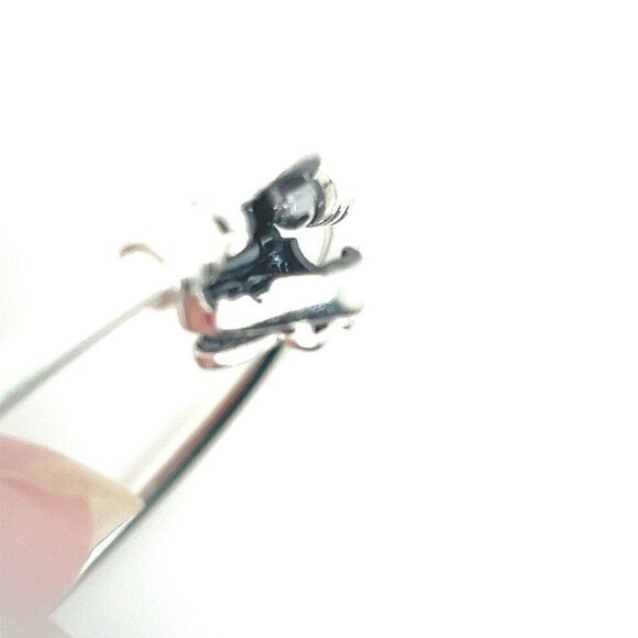 Pandora Butterfly Heart Clasp Cz Bangle - Picture 7 of 7